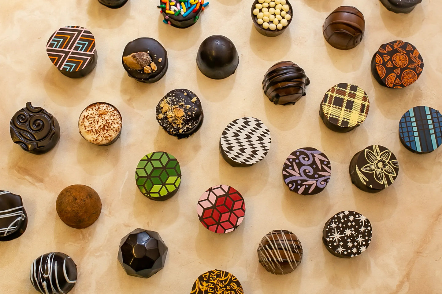 Assorted Box of Chocolate Truffles